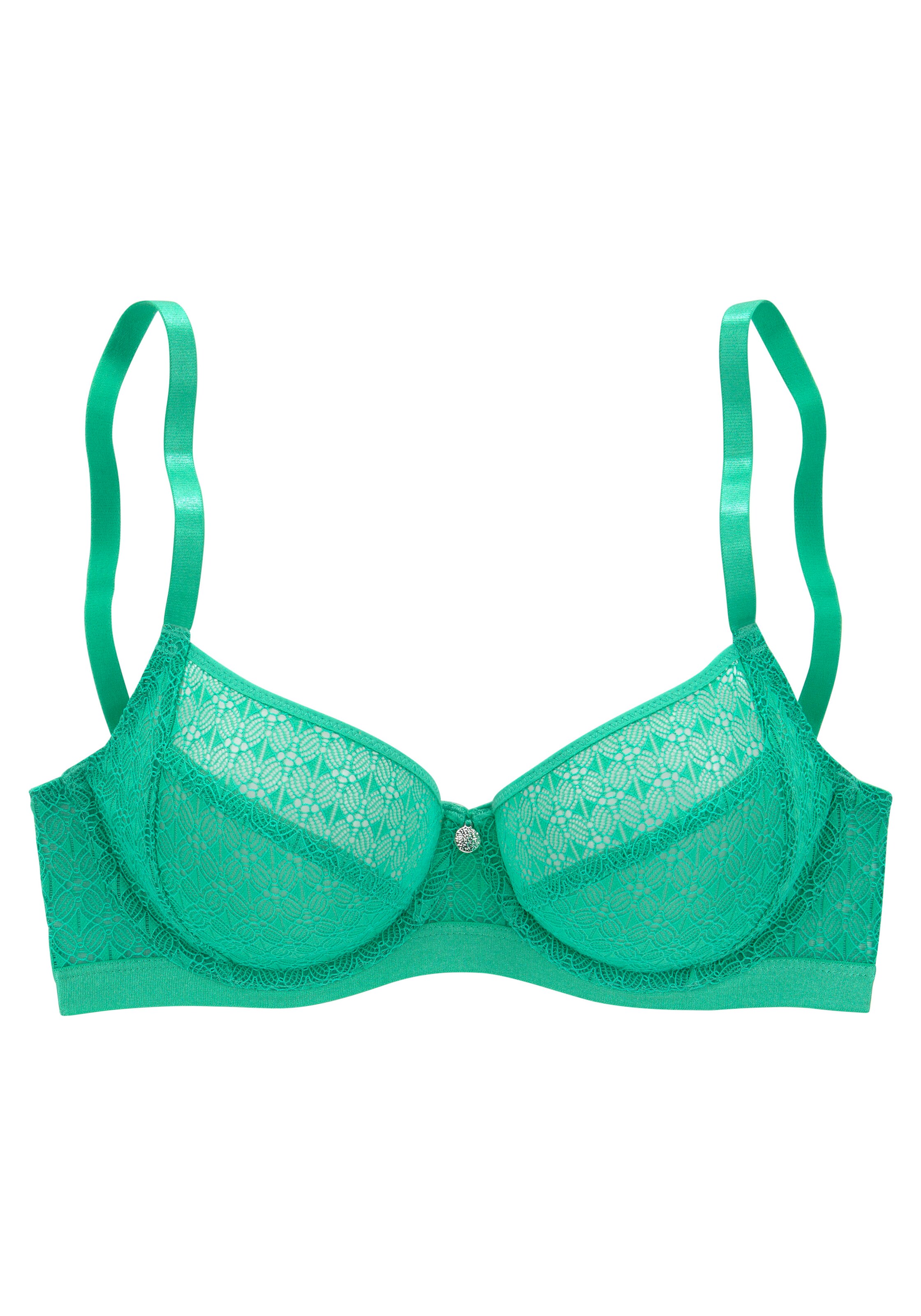 NUANCE T-shirt Podprsenka – zelená: přední strana