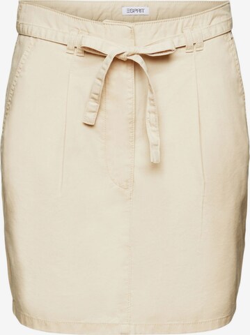 ESPRIT Skirt in Beige: front