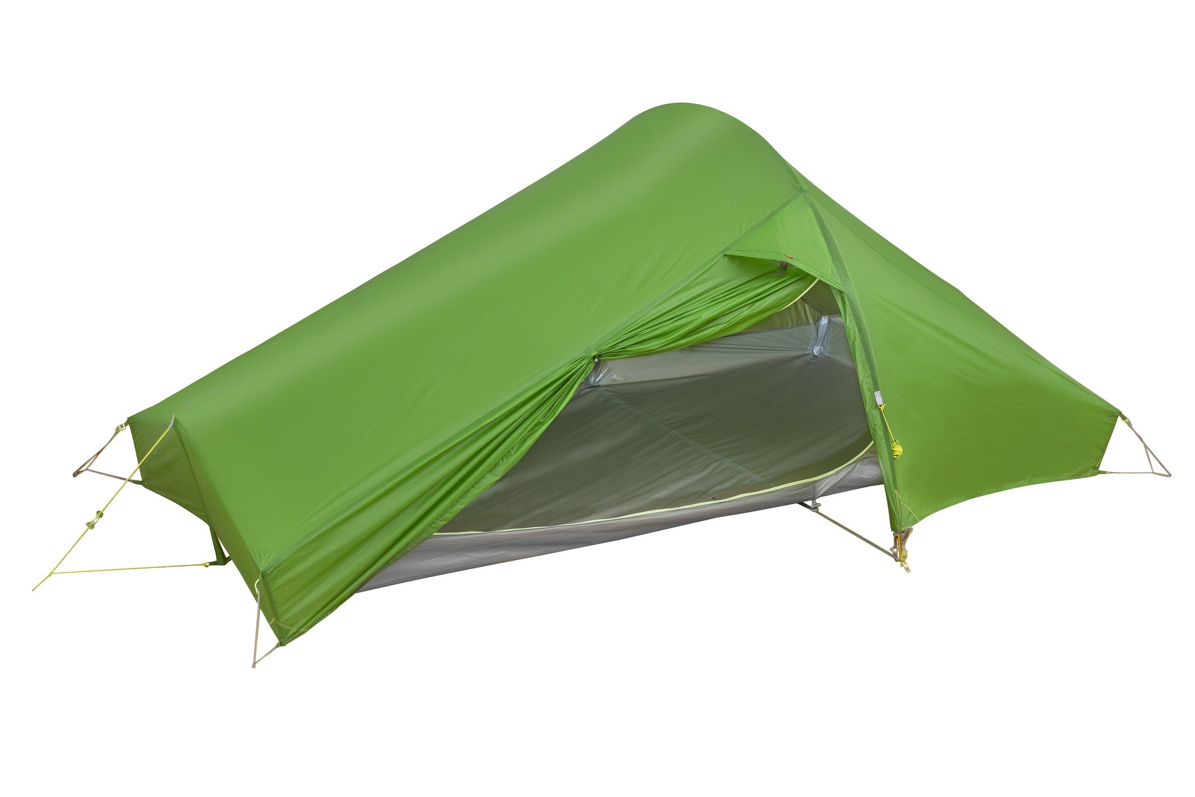 VAUDE Tent ' Lizard Seamless 1-2P ' in Green: front