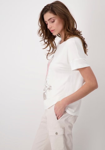 T-shirt monari en blanc