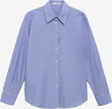 MANGO Blouse 'REGU' in Blue: front