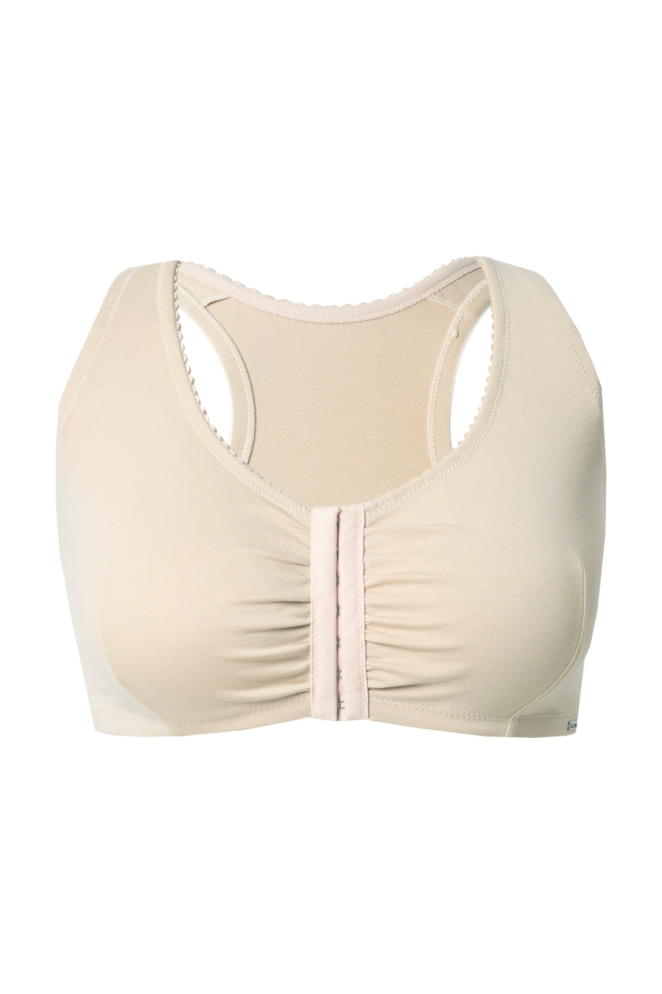 Bustier Soutien-gorge d’allaitement Ulla Popken en beige : devant