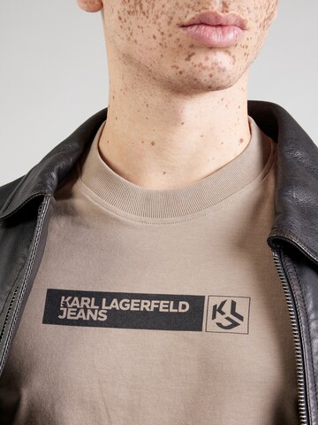 KARL LAGERFELD JEANS T-Shirt in Beige