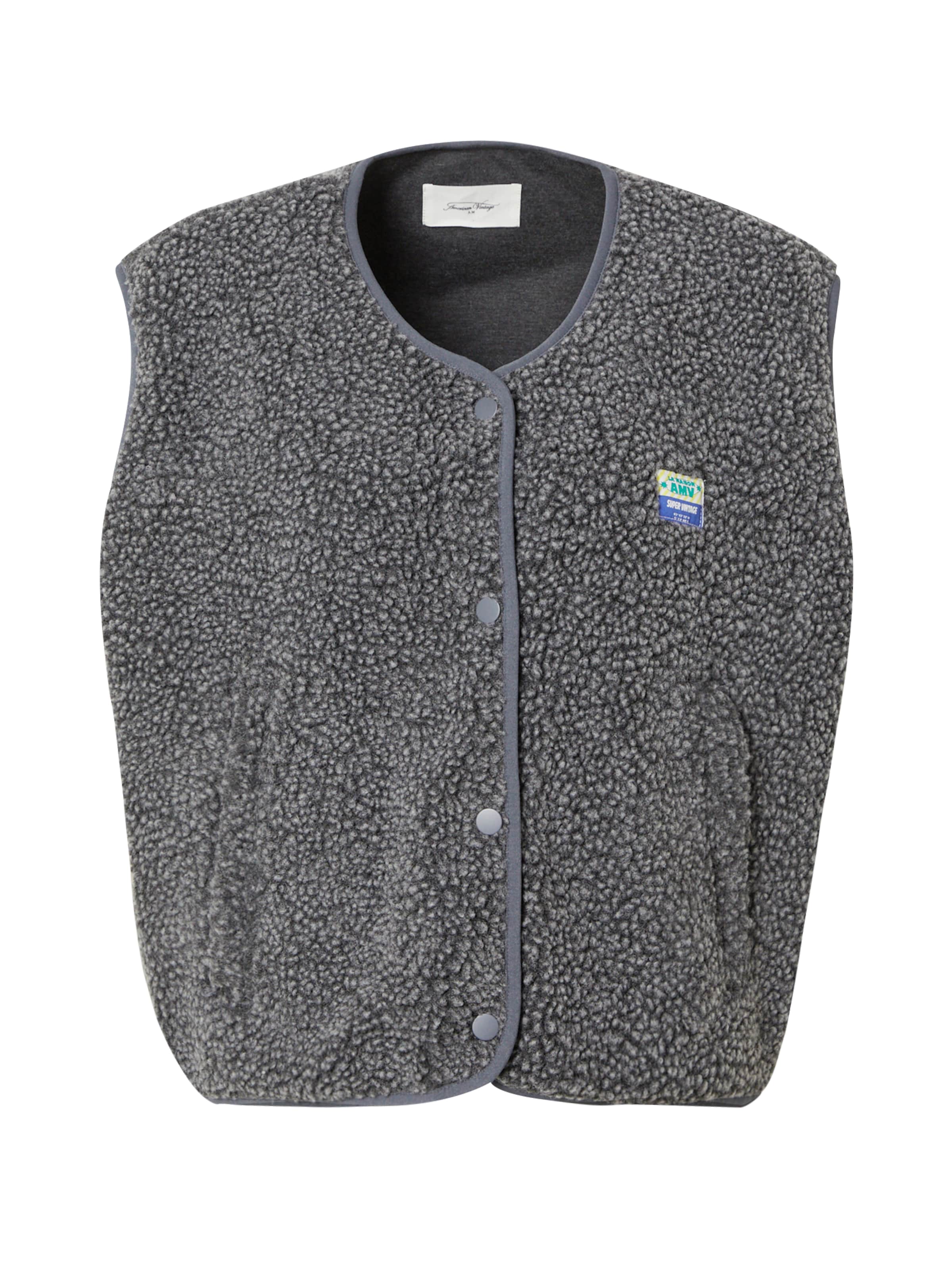 AMERICAN VINTAGE Kamizelka 'Hoktown' w kolorze szary: przód