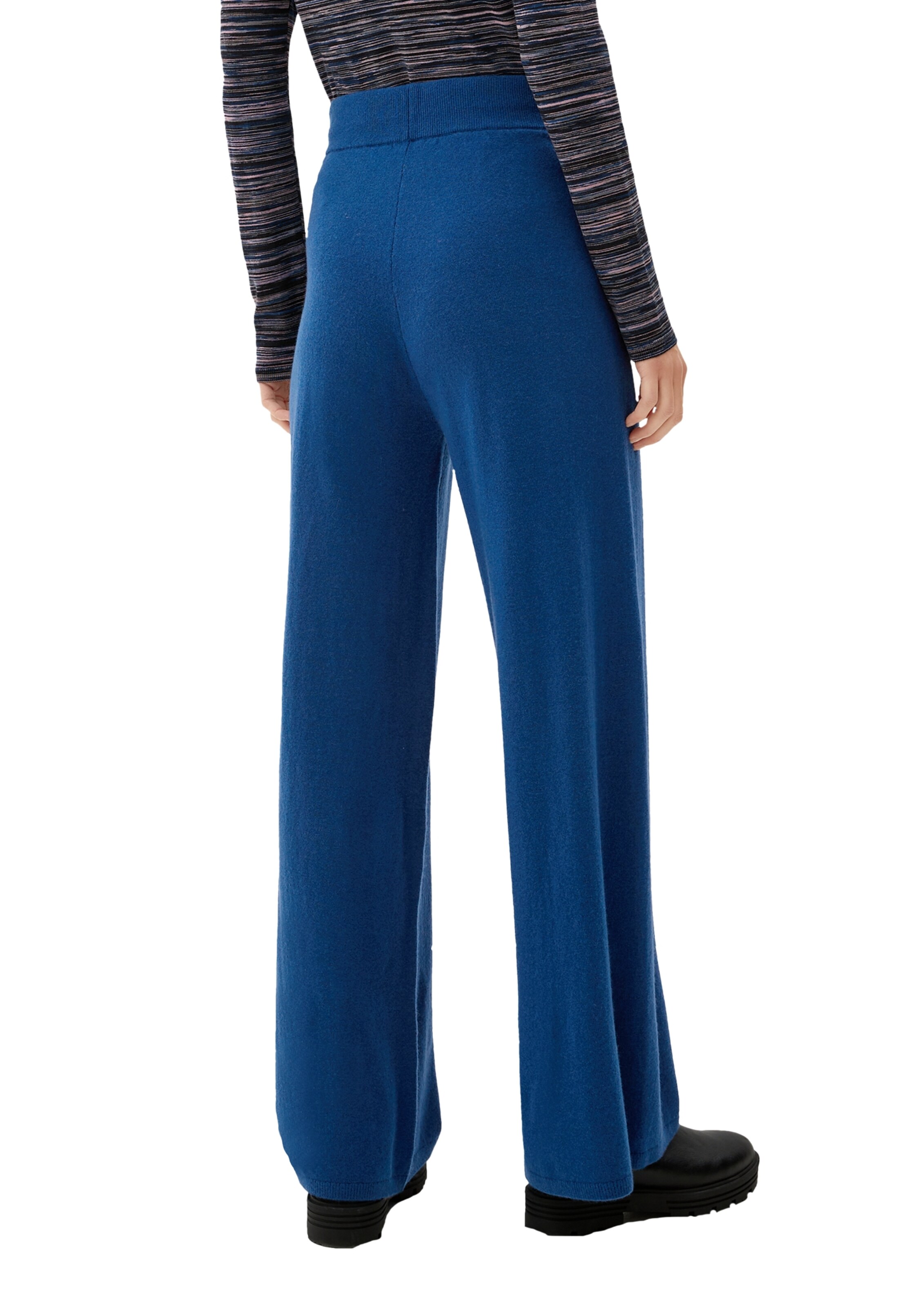 s.Oliver Wide Leg Hose in Blau