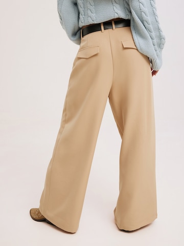 Kamila Šikl Loosefit Hose in Beige