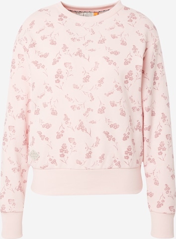 Ragwear Sweatshirt 'Heikke' in Pink: predná strana