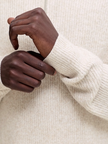JACK & JONES Svetr 'JORFREDERIKSBERG OLLIE' – bílá