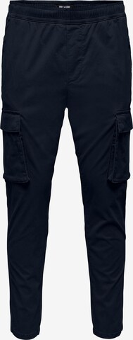 Only & Sons Cargo Pants 'LINUS' in Blue: front