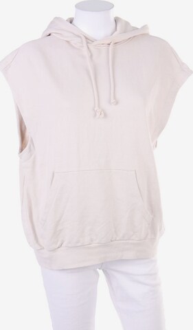 UNBEKANNT Sweatshirt & Zip-Up Hoodie in XXL in White: front