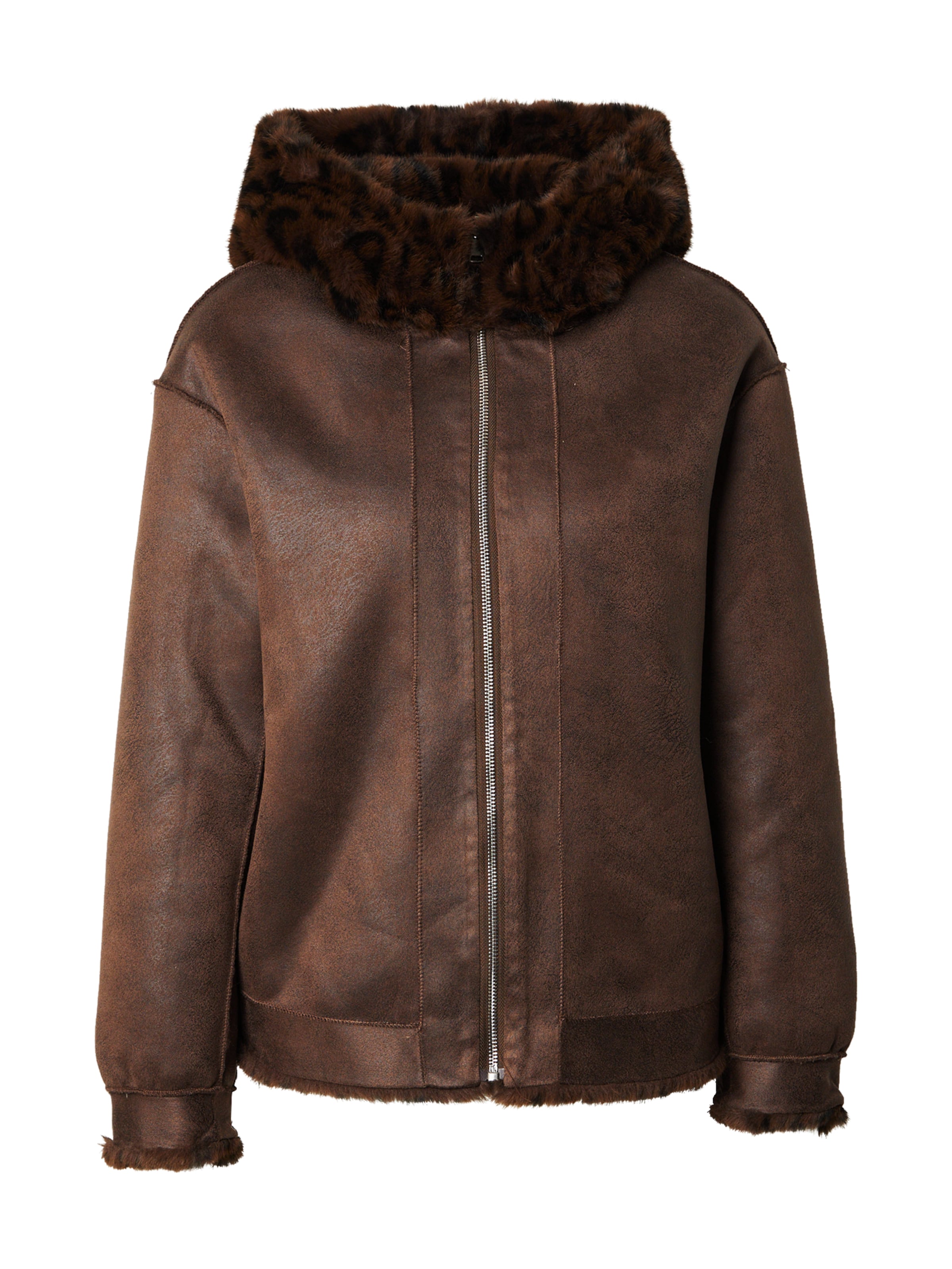 Derhy Зимняя куртка 'RITOURNELLE' в Коричневый