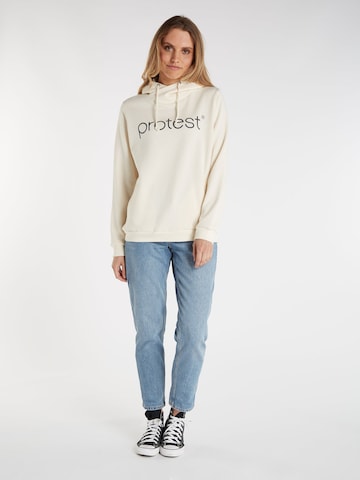 PROTEST Sweater 'CLASSIC LOGO HOODY' in White