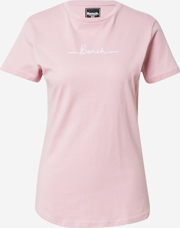 BENCH Koszulka 'Abelia' w kolorze różowy: przód
