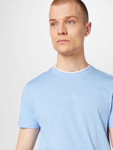 ALPHA INDUSTRIES T-Shirt in Blau