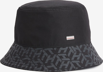 TOMMY HILFIGER Hat in Black: front