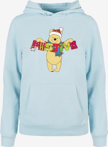 ABSOLUTE CULT Sweatshirt 'Winnie The Pooh' in Blau: predná strana