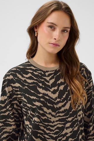 SAINT TROPEZ Sweatshirt 'ZagnaSZ' in Beige