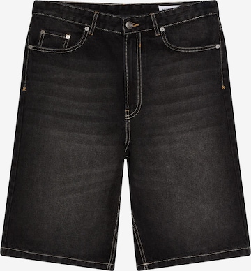 Jean Bershka en noir : devant