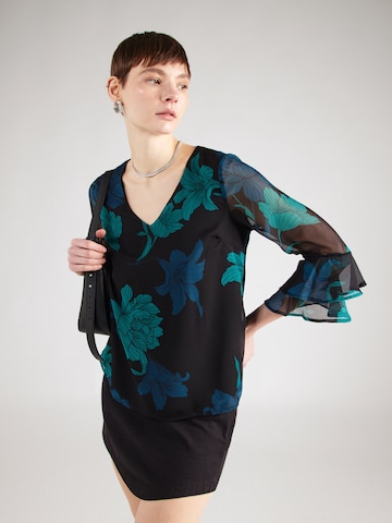 Wallis - Blusa em preto: frente