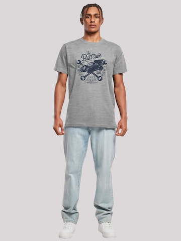F4NT4STIC Shirt 'DC Comics Batman Dad's Garage' in Grey