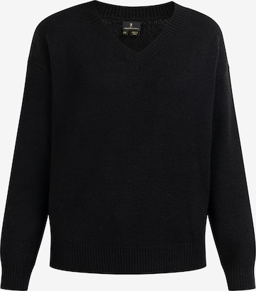 DreiMaster Klassik Sweater 'Zitha' in Black: front