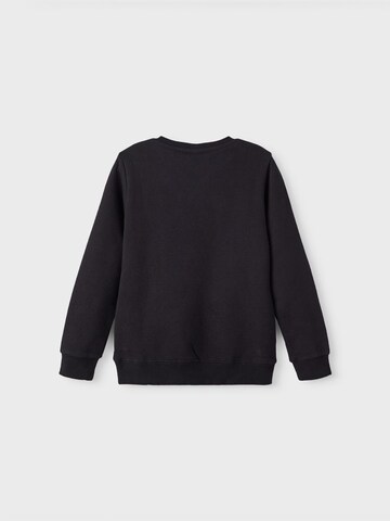 NAME IT Sweatshirt 'Leno' in Black