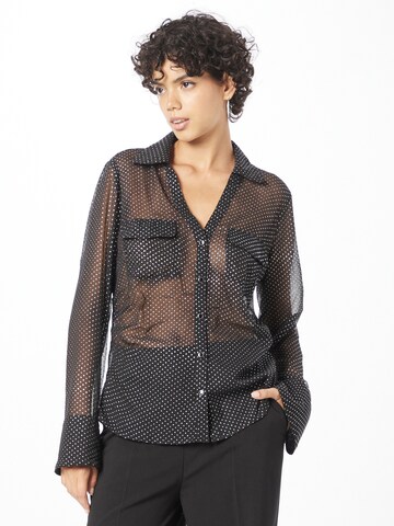 Camicia da donna di River Island in nero: frontale