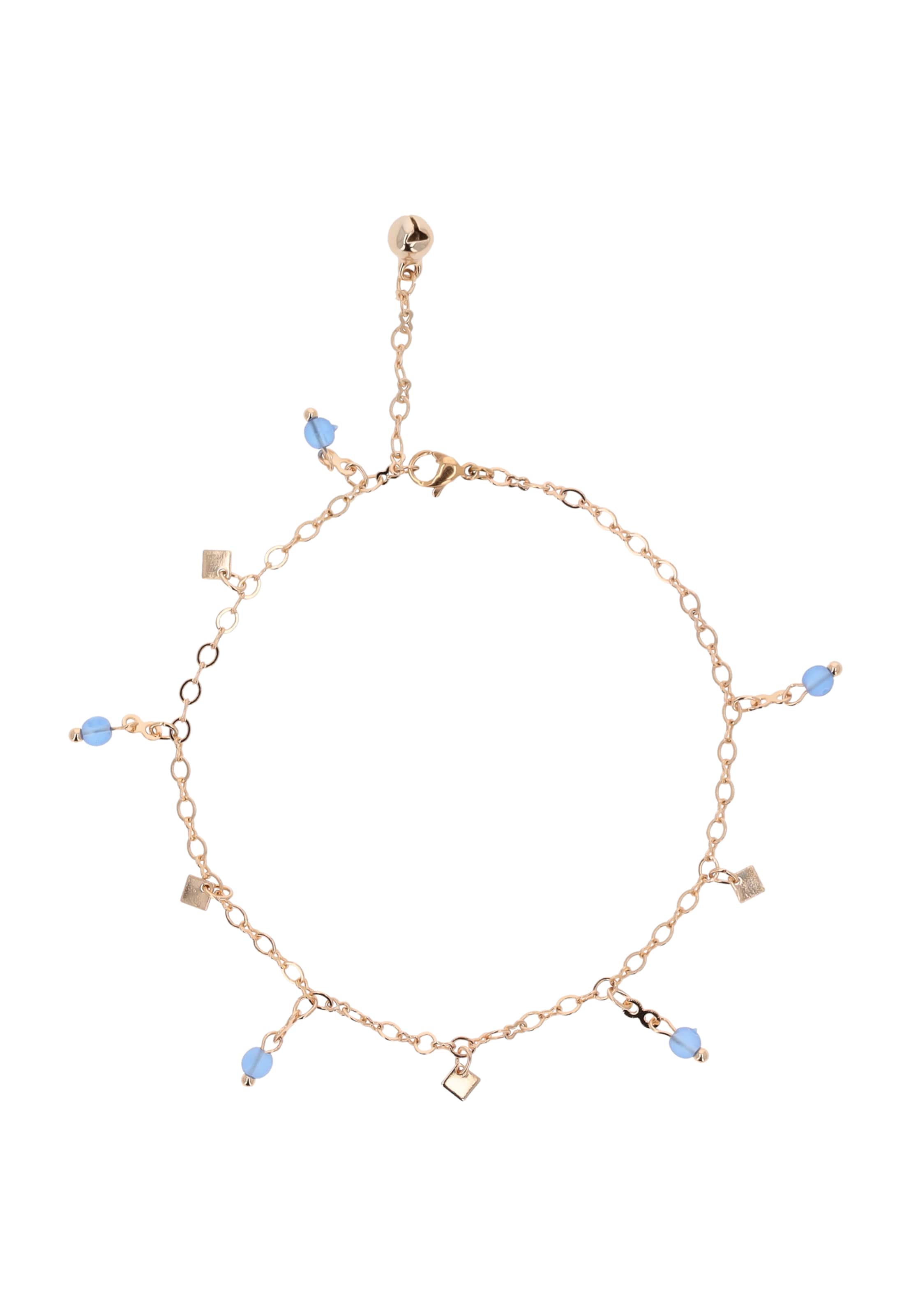 faina - Bijuteria de pé em ouro: frente