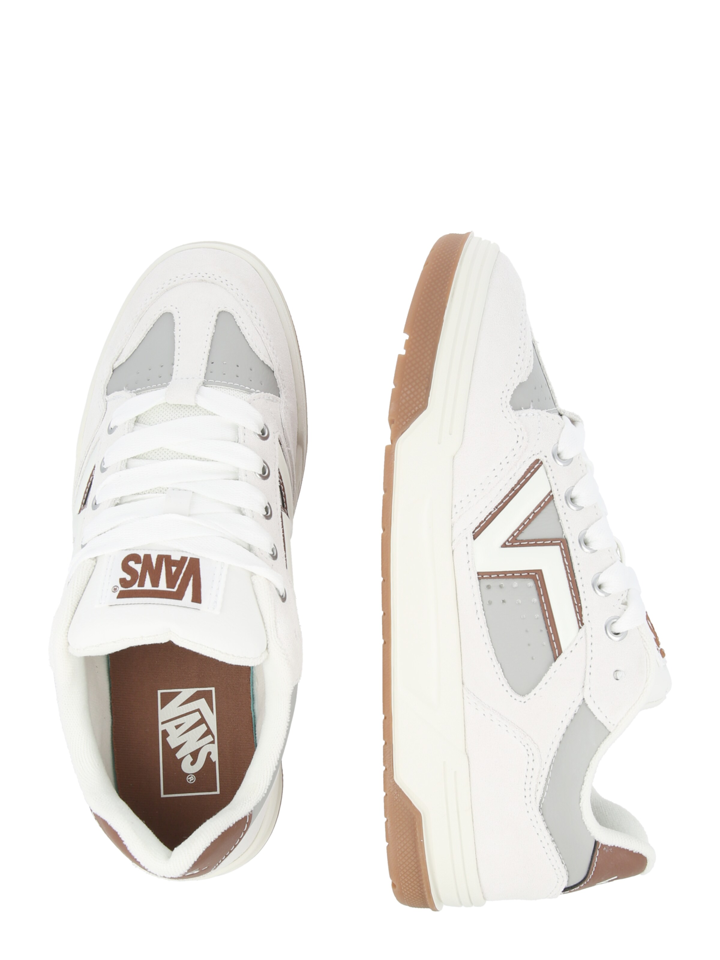 Baskets basses 'Upland' VANS en blanc : sur le côté