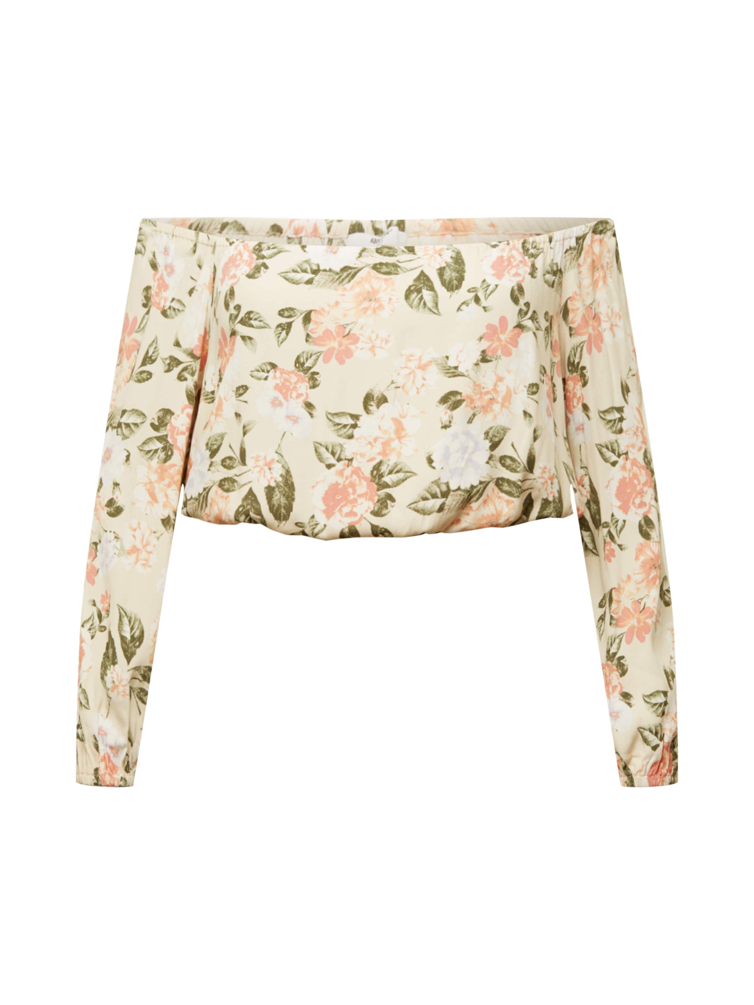 ABOUT YOU Curvy Tričko 'Melisa' – béžová: přední strana