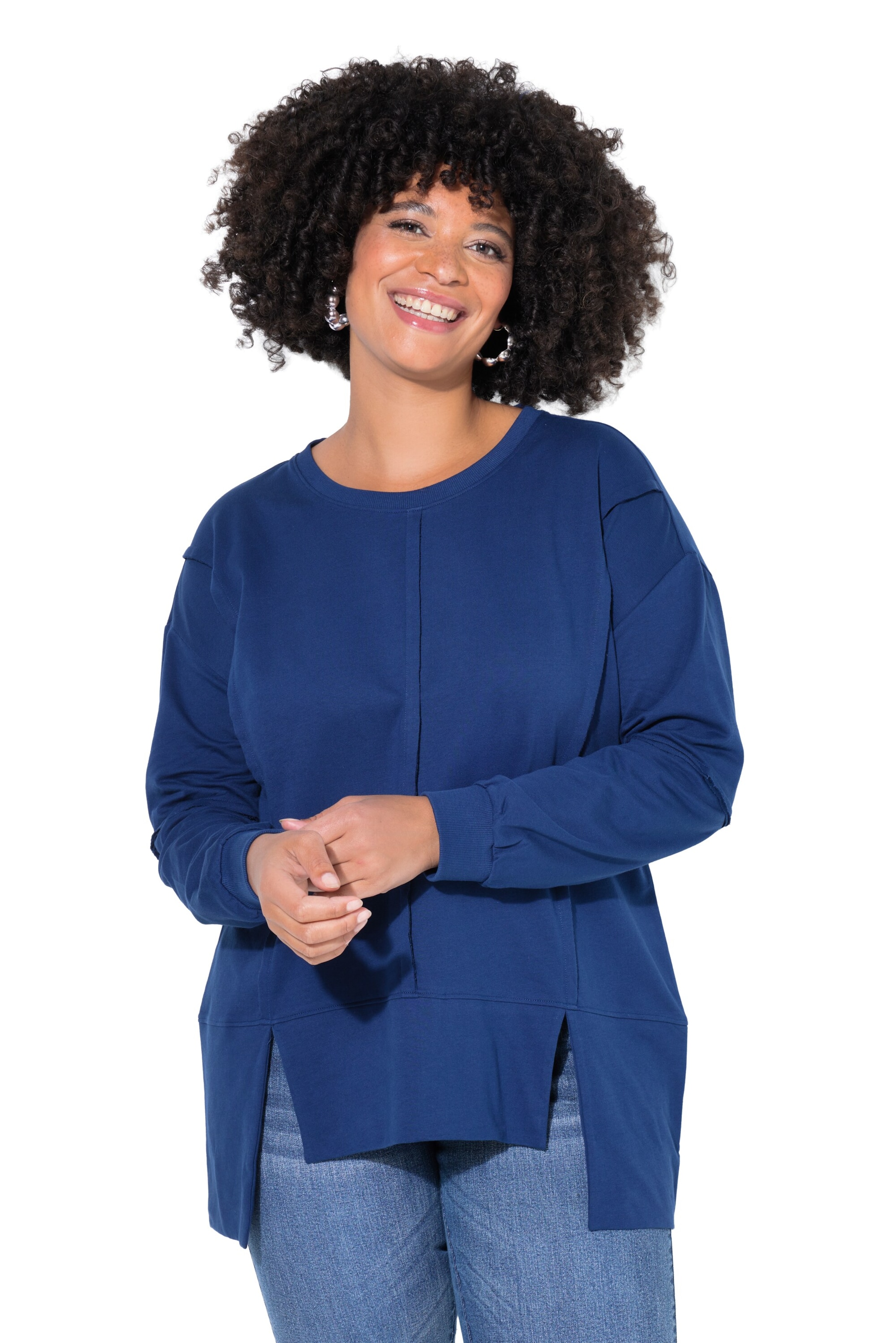 Angel of Style Sweatshirt in Blau: Vorderseite