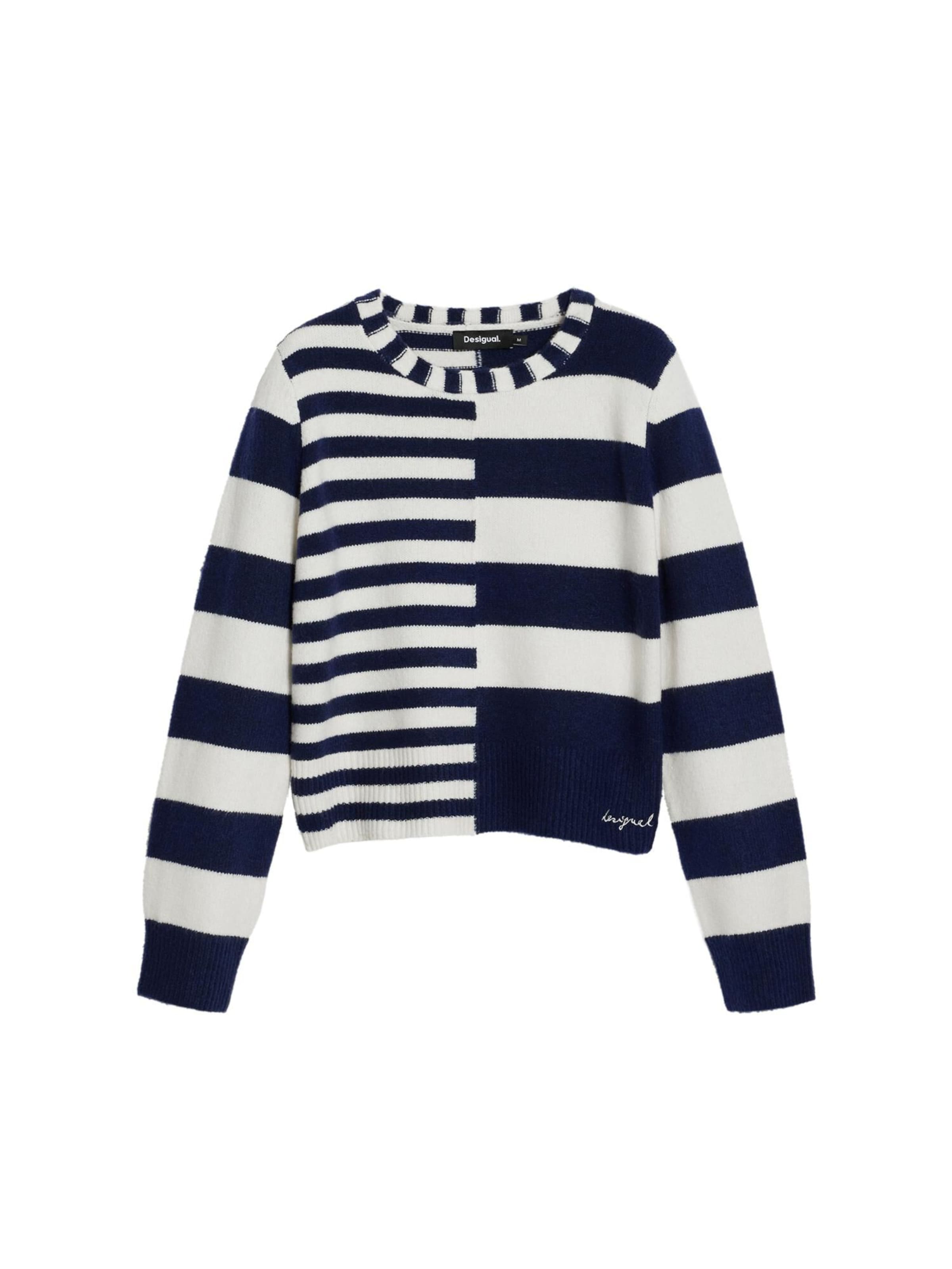 Desigual Pulóver - kék: elől