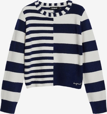 DesigualPulover - plava boja: prednji dio