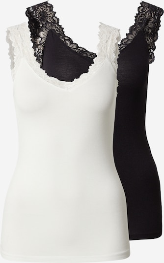 Palaidinė be rankovių 'VMROSA' iš VERO MODA, spalva – juoda / balta, Prekių apžvalga