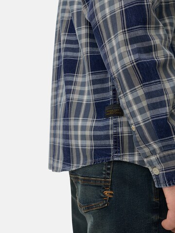 CAMEL ACTIVE Regular Fit Hemd in Blau