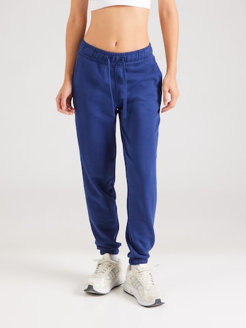 Tapered Pantaloni sportivi di 4F in blu: frontale