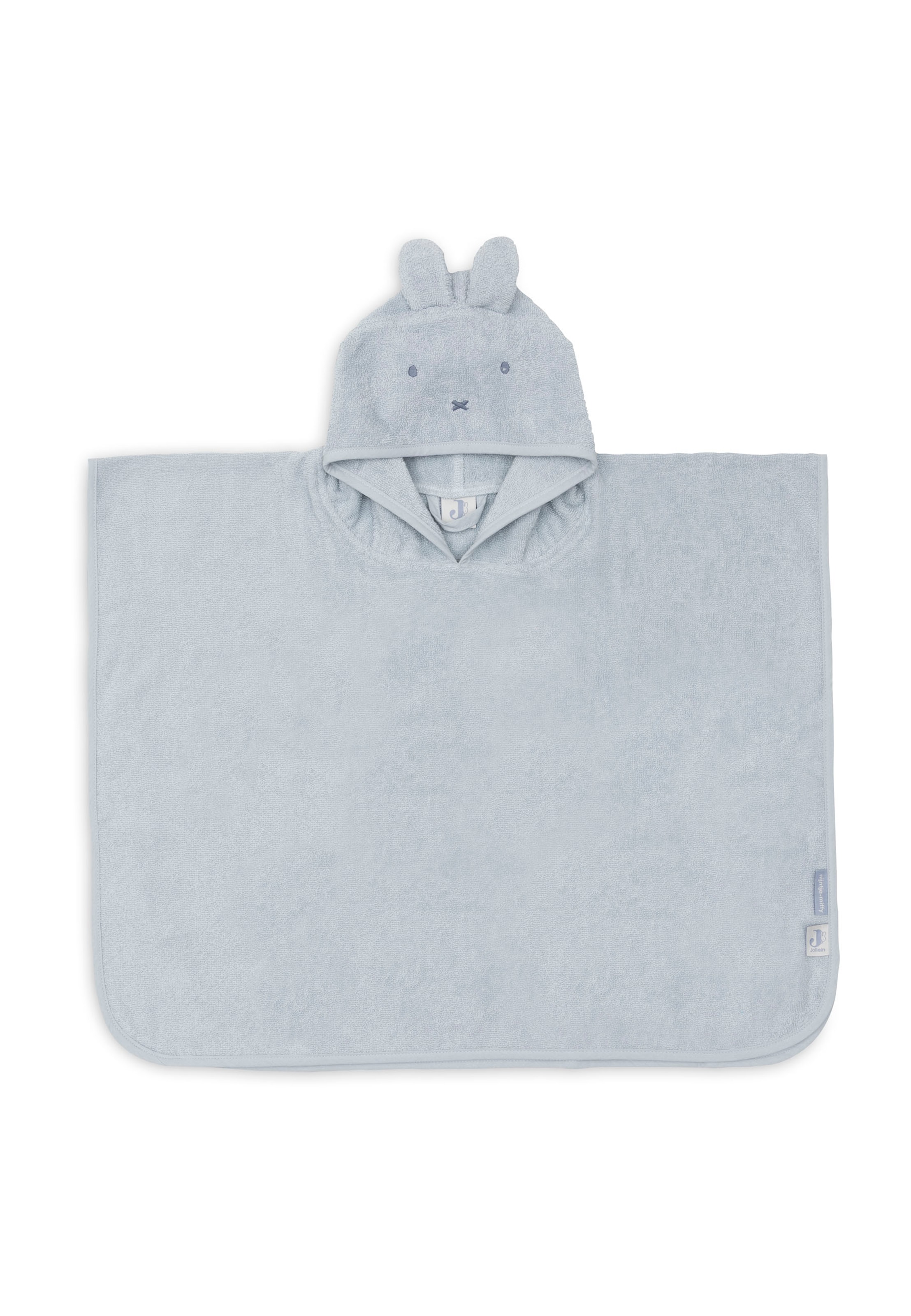 Jollein Badjas 'Miffy' in Blauw: voorkant