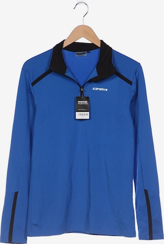 ICEPEAK Shirt in S in Blue: front