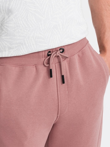 Ombre Regular Sports trousers in Pink