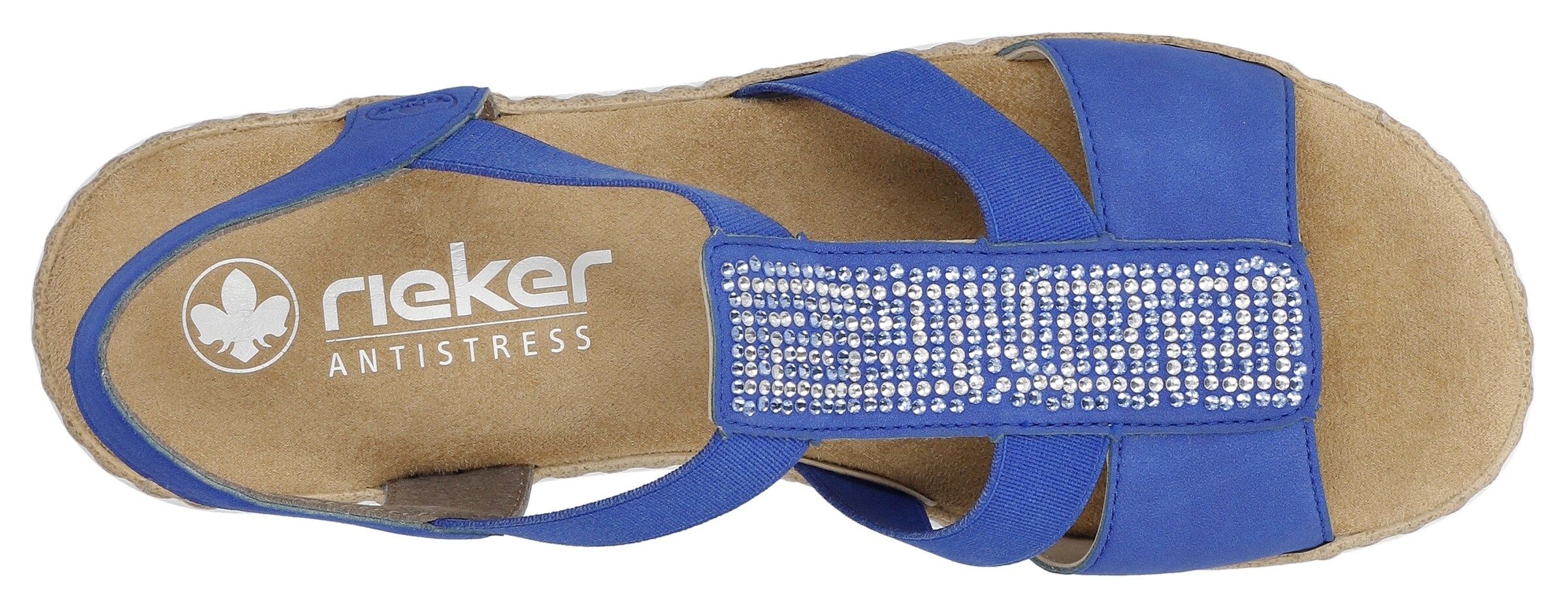 Sandales Rieker en bleu