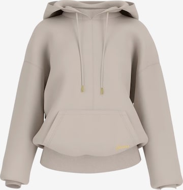 Sweat-shirt GUESS en beige : devant