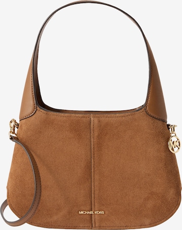 Borsa a spalla di MICHAEL Michael Kors in marrone: frontale