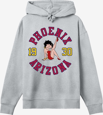 F4NT4STIC Sweatshirt 'Betty Boop Phoenix Arizona 1930' in Grey: front