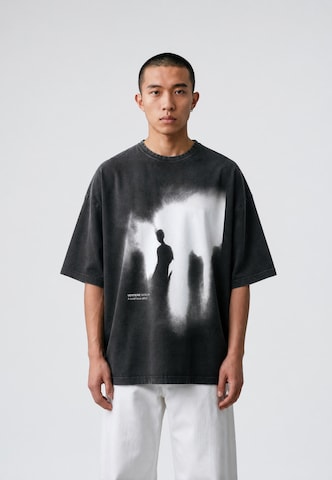 Vertere Berlin Shirt 'ANONYMITY' in Zwart: voorkant