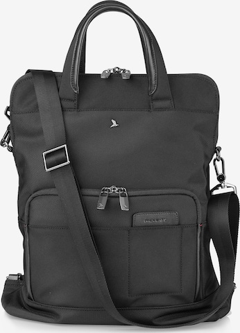 Borsa a mano di Pack Easy in nero: frontale