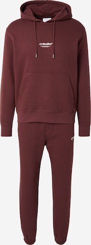 JACK & JONES Μπλούζα φούτερ 'JJESOHO' σε καφέ: μπροστά