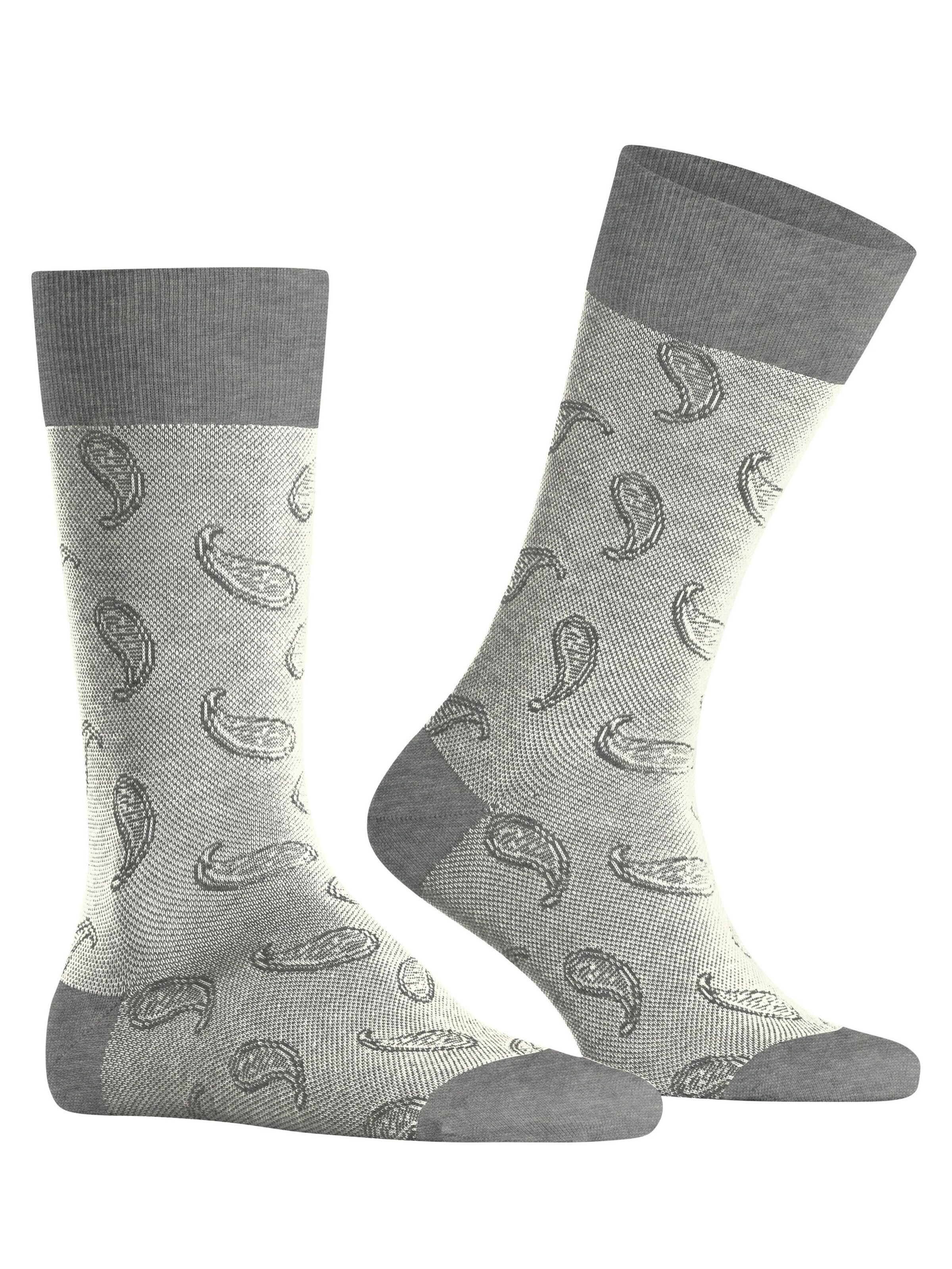 BURLINGTON Socken 'Paisley'‌‌‌‌ in Grau