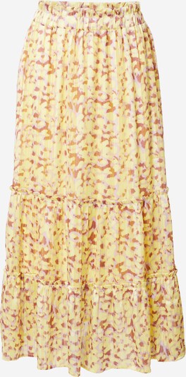 NÜMPH Falda en marrón claro / amarillo claro / rosa pastel, Vista del producto
