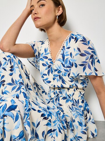 Apricot Jurk ' ' in Blauw