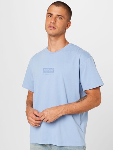 WRANGLER T-Shirt in Blau: predná strana